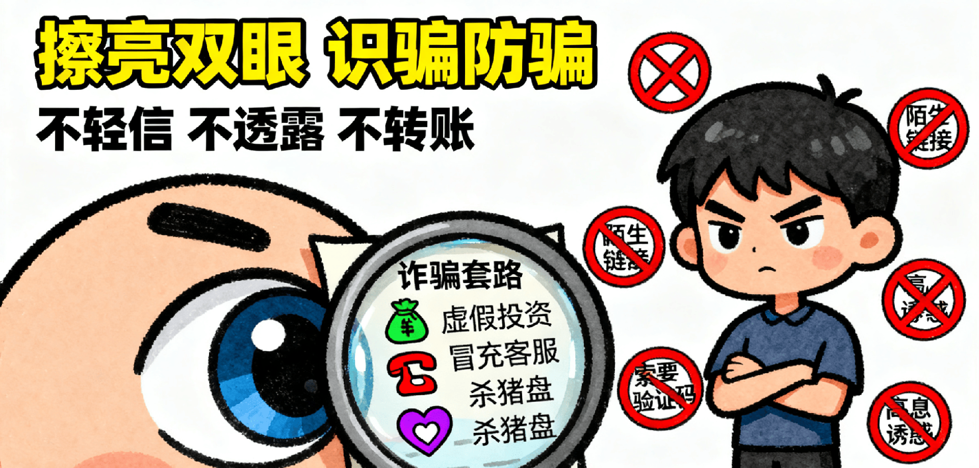 反诈海报