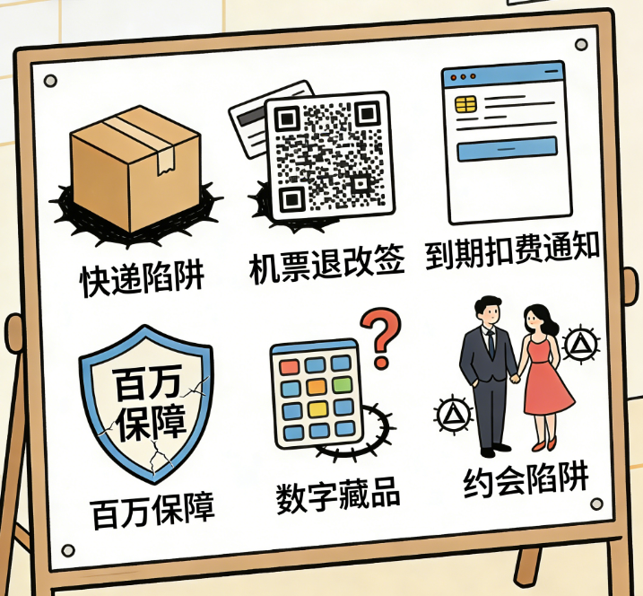 总结2025年！需高度警惕的12种诈骗手段